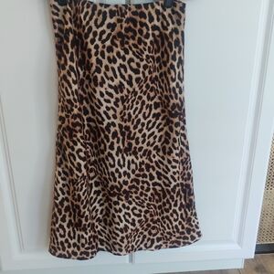 New With Tags I.N.C.leopard Print Women's Skirt Size Small $69 Retail